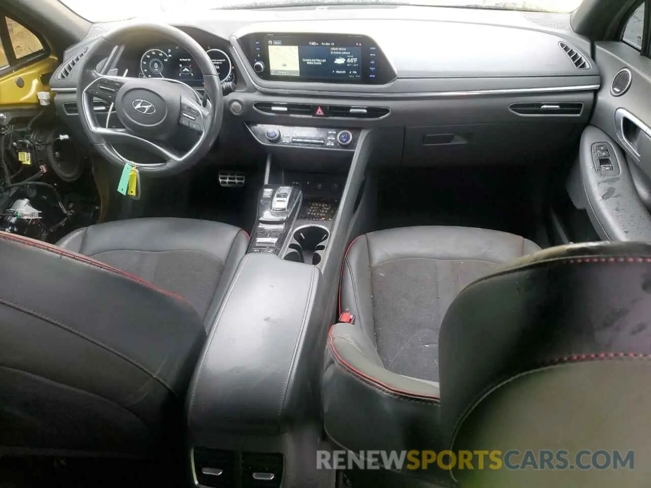 8 fotografías del automóvil dañado 5NPEJ4J20LH019228 HYUNDAI SONATA 2020