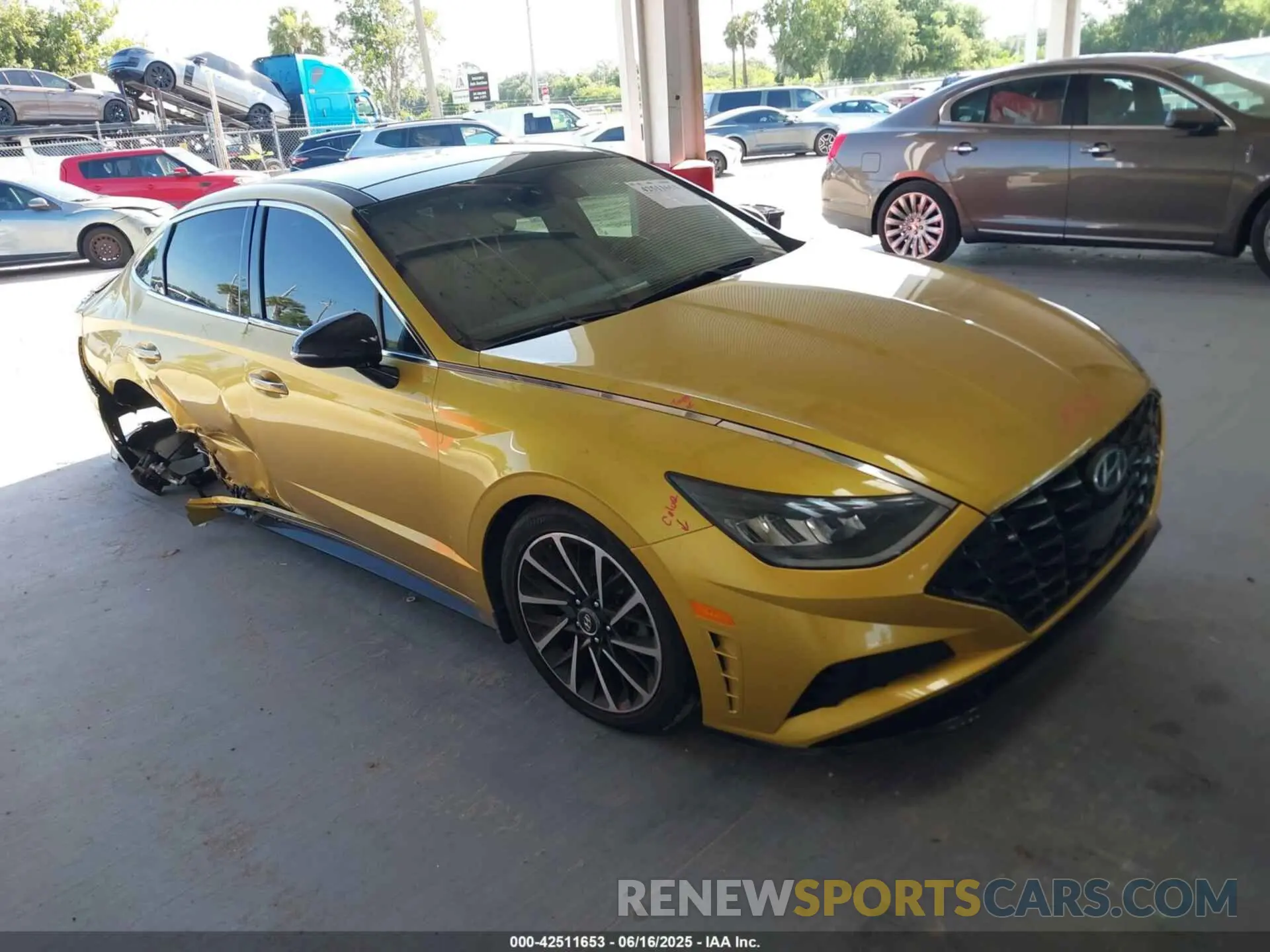 1 fotografías del automóvil dañado 5NPEJ4J20LH022601 HYUNDAI SONATA 2020