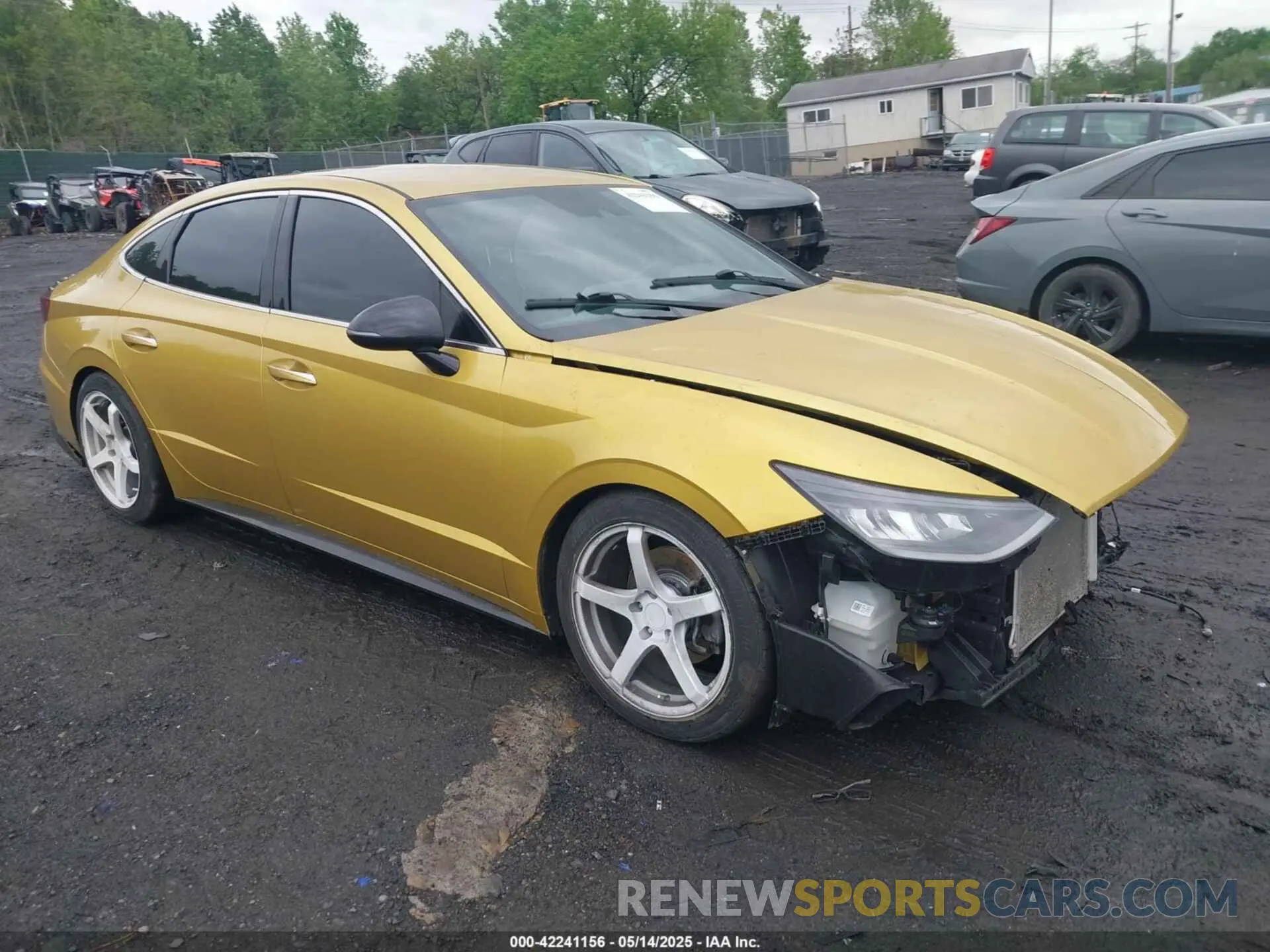 1 fotografías del automóvil dañado 5NPEJ4J21LH012417 HYUNDAI SONATA 2020