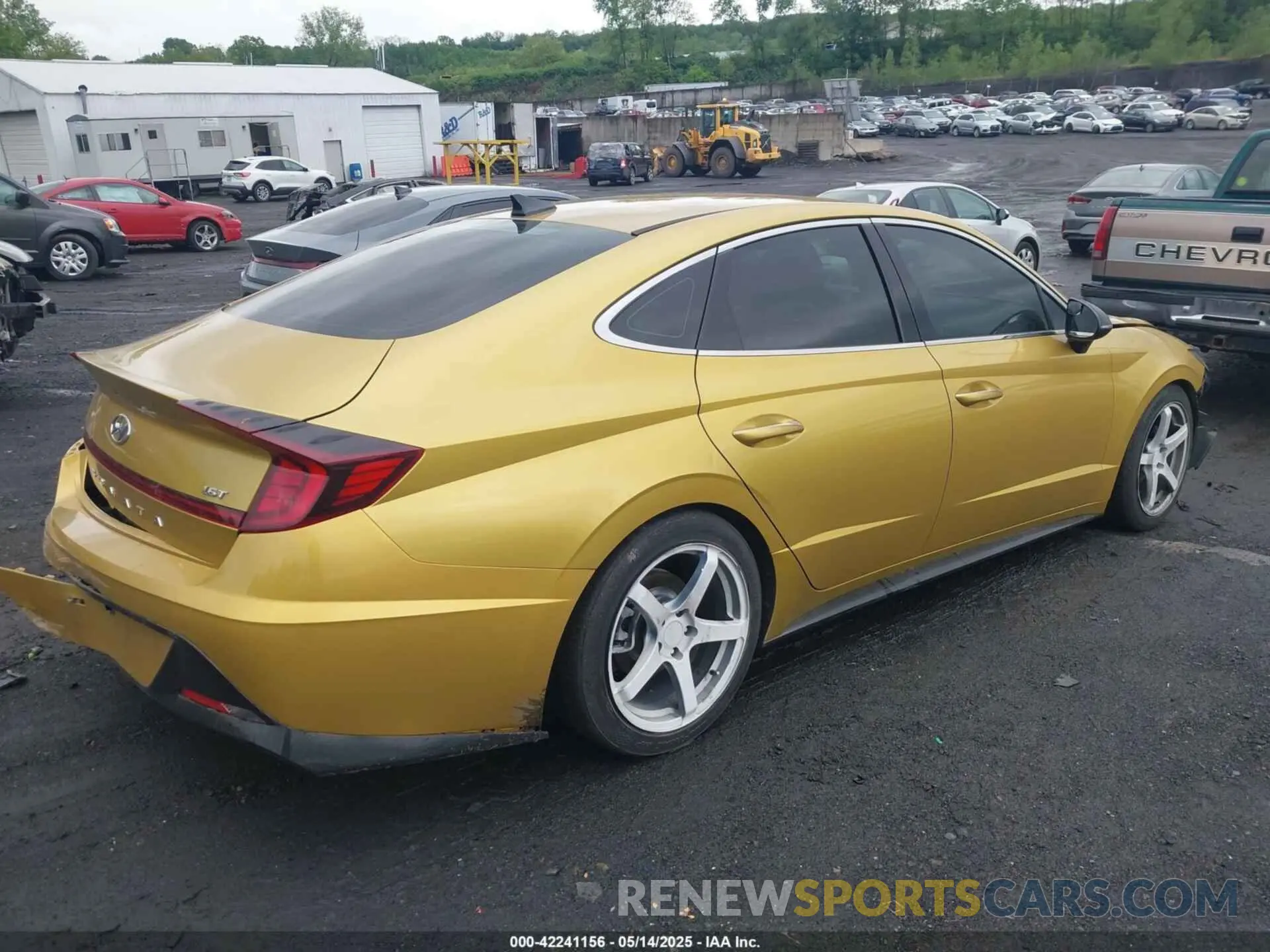 4 fotografías del automóvil dañado 5NPEJ4J21LH012417 HYUNDAI SONATA 2020