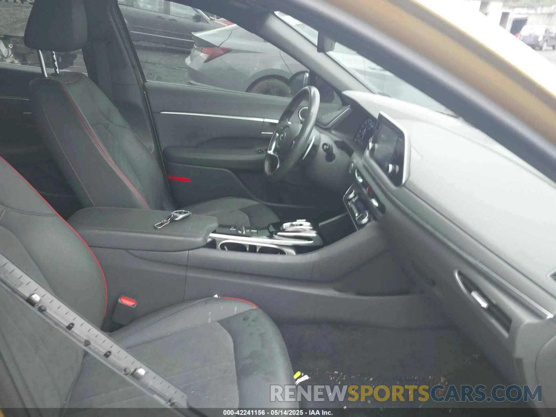 5 fotografías del automóvil dañado 5NPEJ4J21LH012417 HYUNDAI SONATA 2020