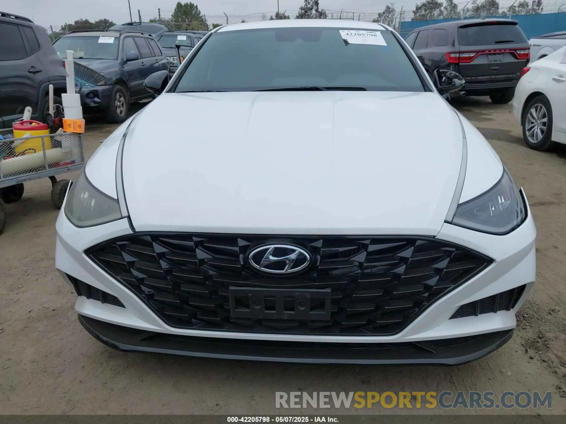 12 fotografías del automóvil dañado 5NPEJ4J21LH025720 HYUNDAI SONATA 2020