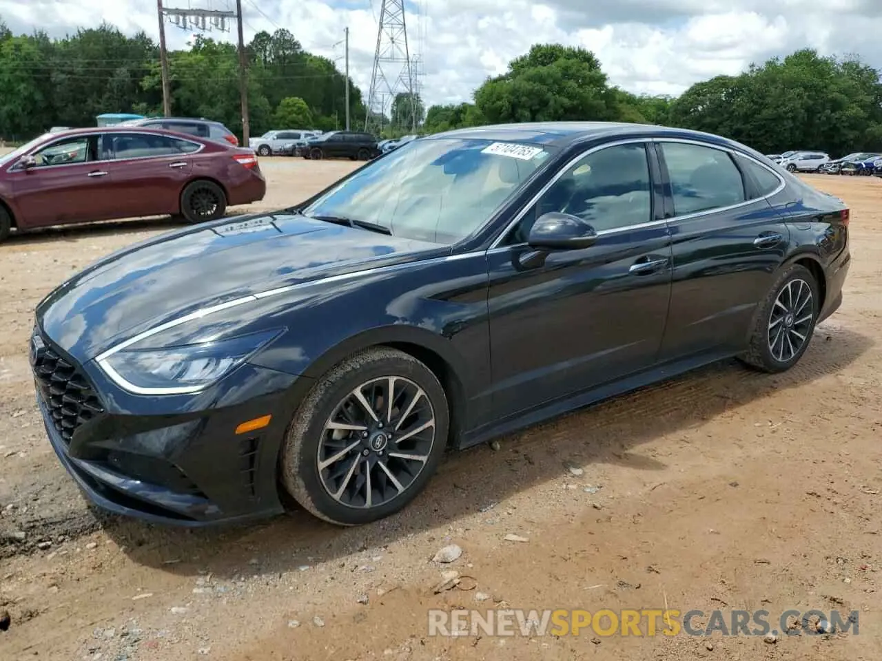 1 fotografías del automóvil dañado 5NPEJ4J21LH028634 HYUNDAI SONATA 2020