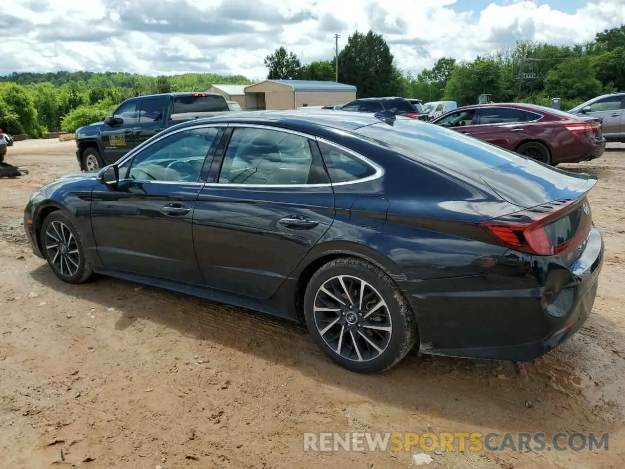 2 fotografías del automóvil dañado 5NPEJ4J21LH028634 HYUNDAI SONATA 2020