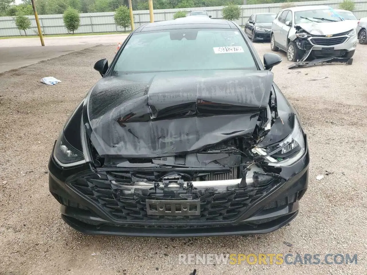5 fotografías del automóvil dañado 5NPEJ4J22LH005329 HYUNDAI SONATA 2020