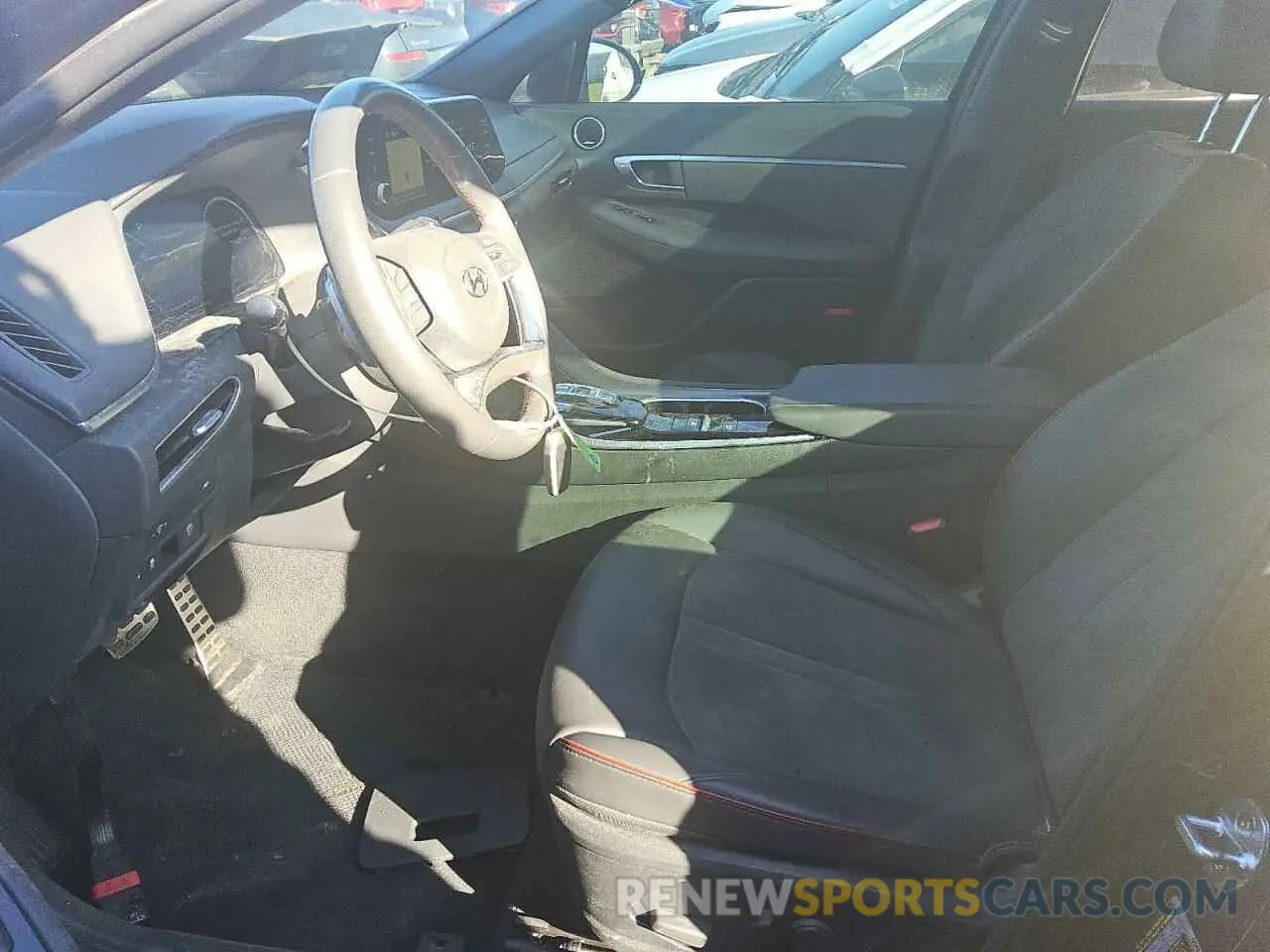 7 fotografías del automóvil dañado 5NPEJ4J22LH005329 HYUNDAI SONATA 2020