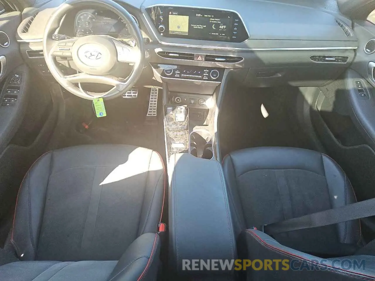 8 fotografías del automóvil dañado 5NPEJ4J22LH005329 HYUNDAI SONATA 2020