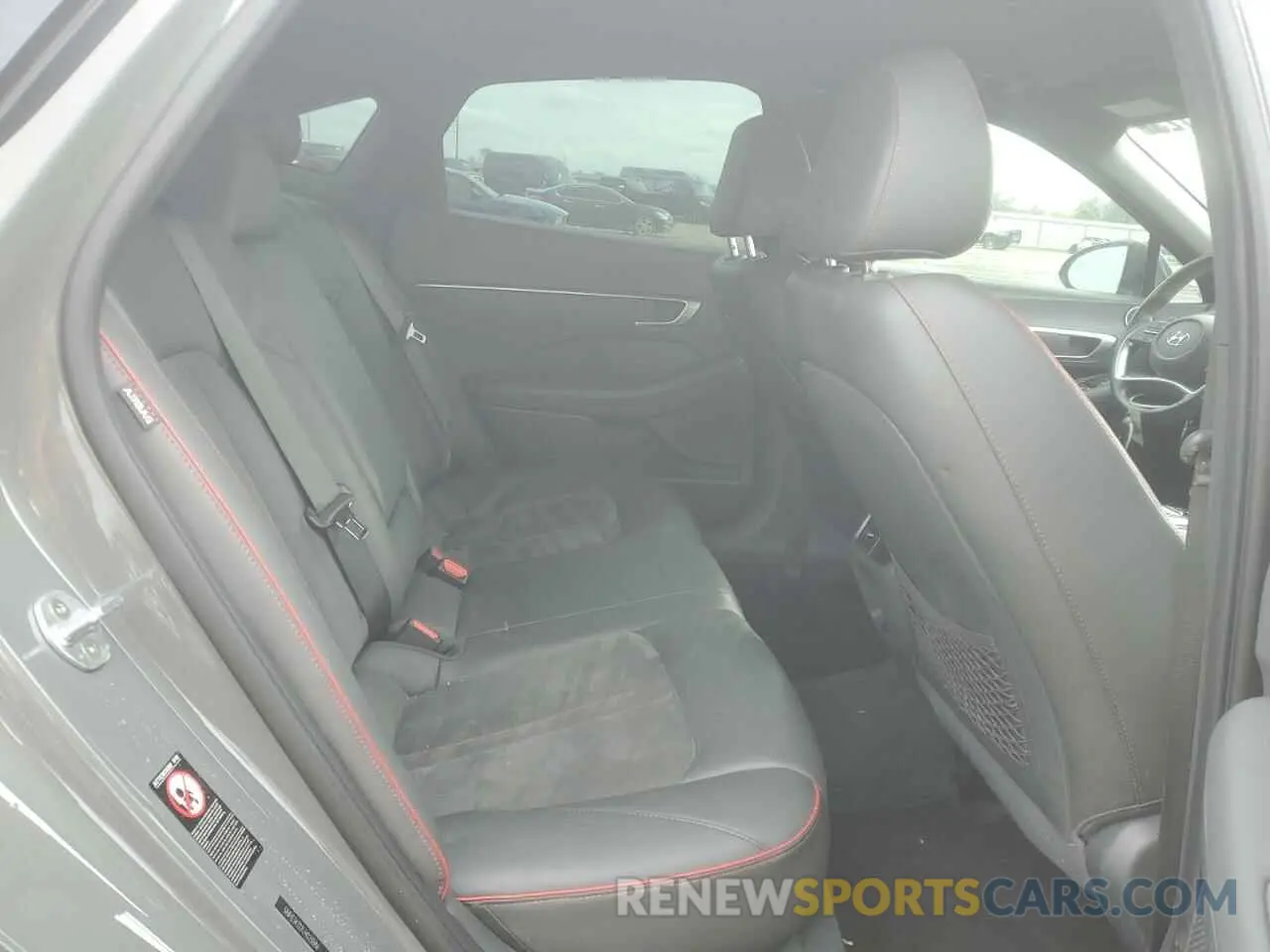 10 fotografías del automóvil dañado 5NPEJ4J22LH023586 HYUNDAI SONATA 2020