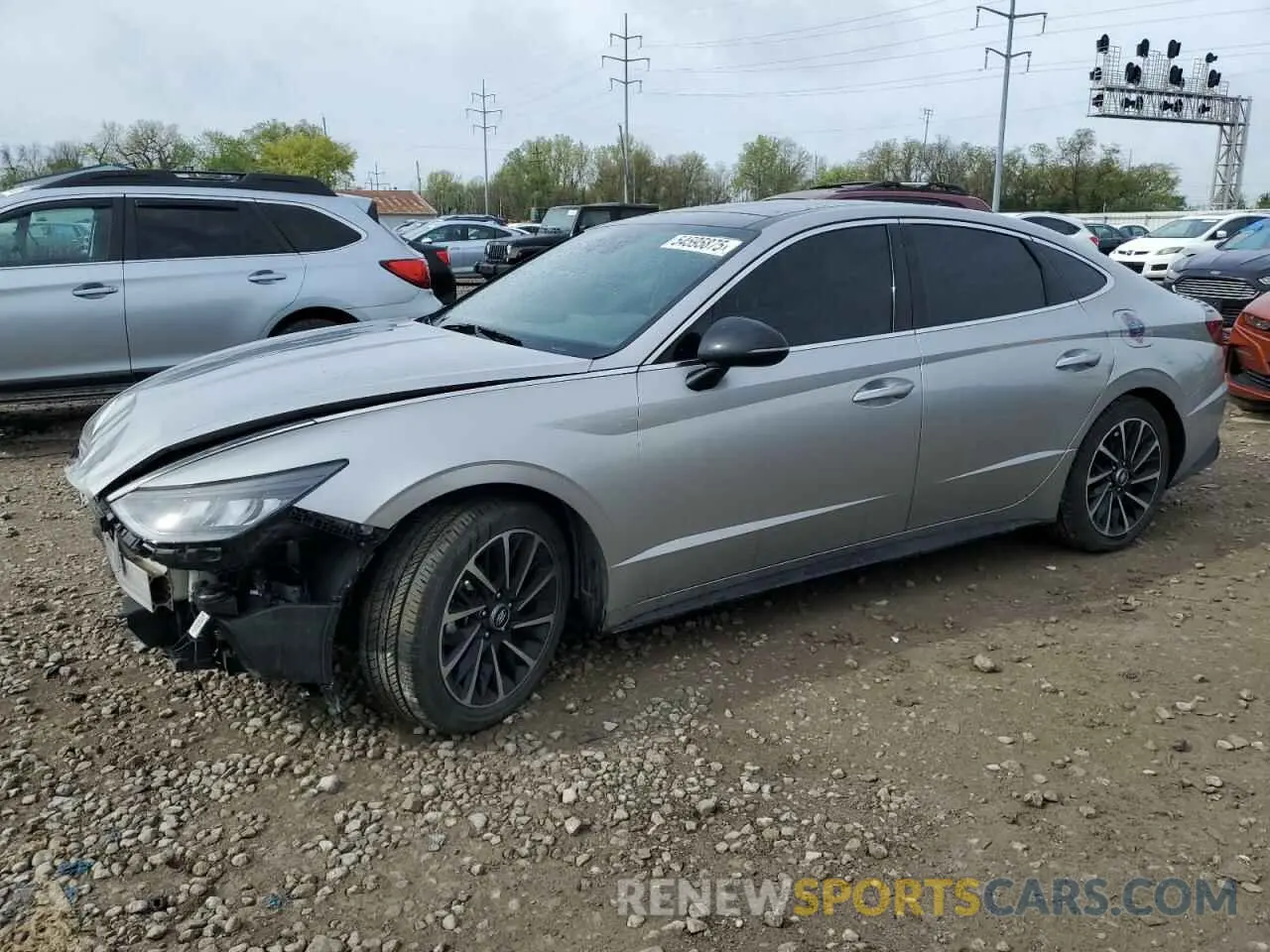 1 fotografías del automóvil dañado 5NPEJ4J22LH030036 HYUNDAI SONATA 2020