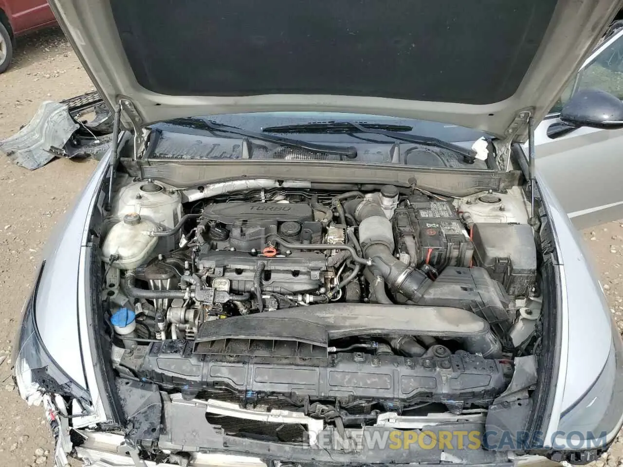 11 fotografías del automóvil dañado 5NPEJ4J22LH030036 HYUNDAI SONATA 2020