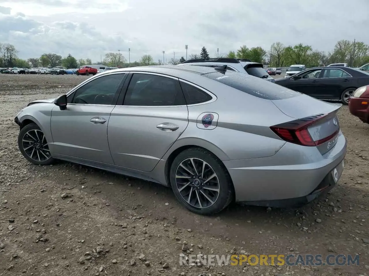 2 fotografías del automóvil dañado 5NPEJ4J22LH030036 HYUNDAI SONATA 2020