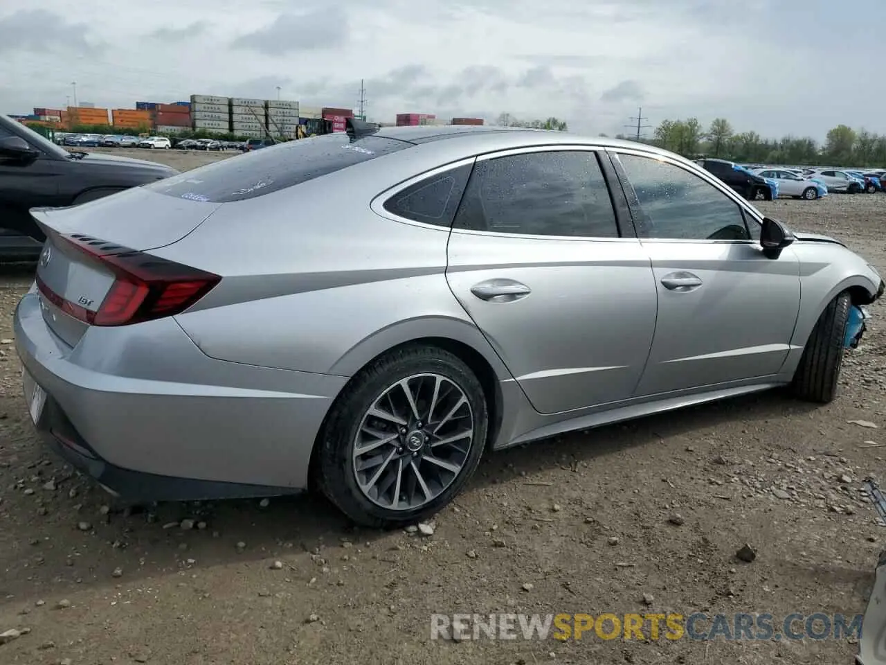3 fotografías del automóvil dañado 5NPEJ4J22LH030036 HYUNDAI SONATA 2020