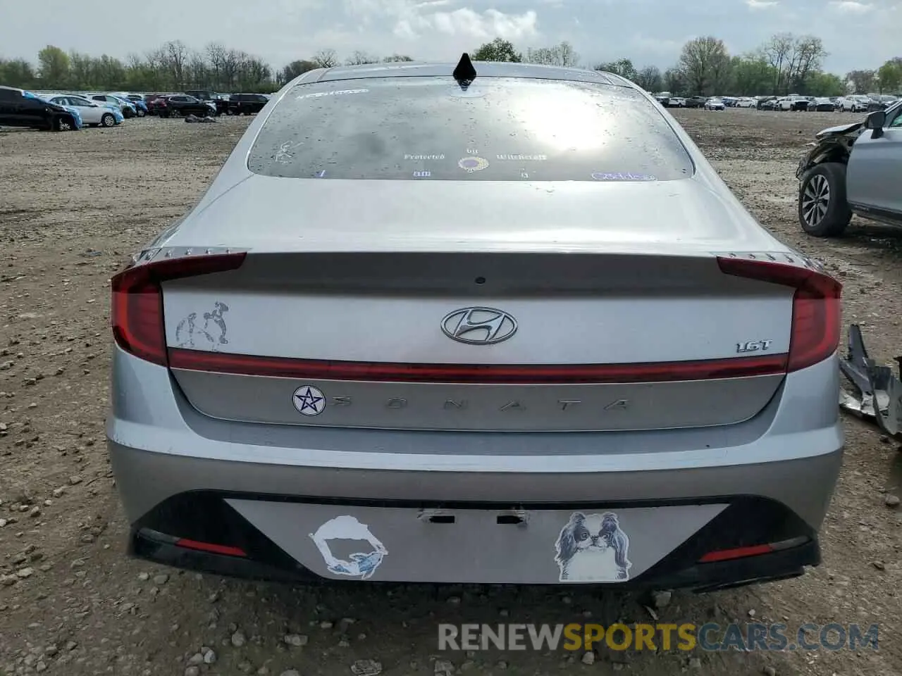 6 fotografías del automóvil dañado 5NPEJ4J22LH030036 HYUNDAI SONATA 2020