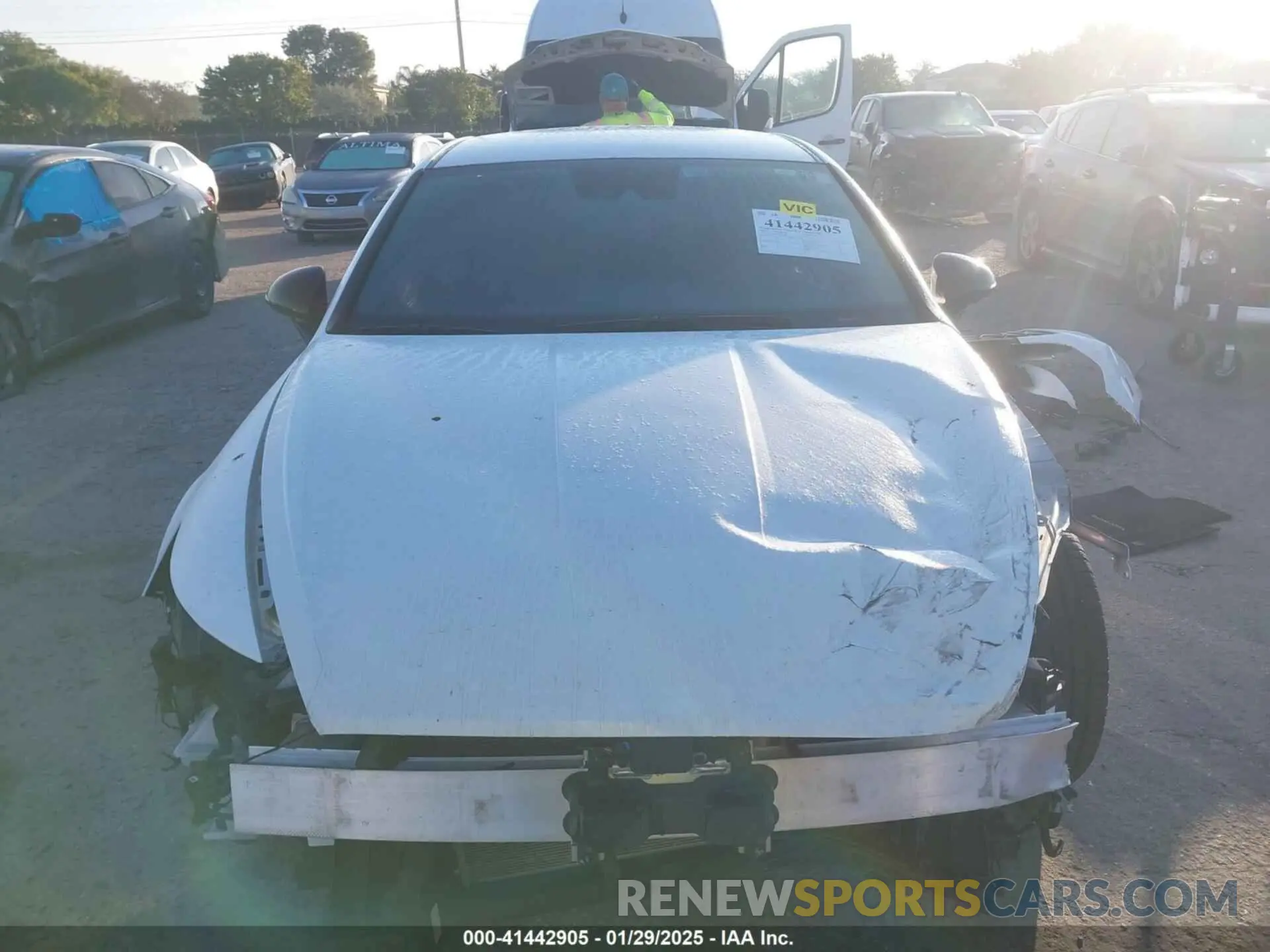 12 fotografías del automóvil dañado 5NPEJ4J24LH011004 HYUNDAI SONATA 2020