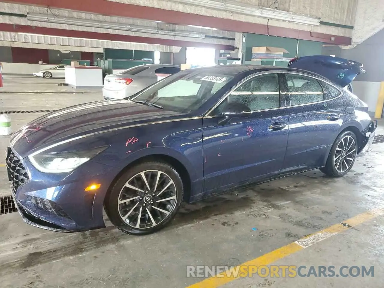 1 fotografías del automóvil dañado 5NPEJ4J25LH040351 HYUNDAI SONATA 2020