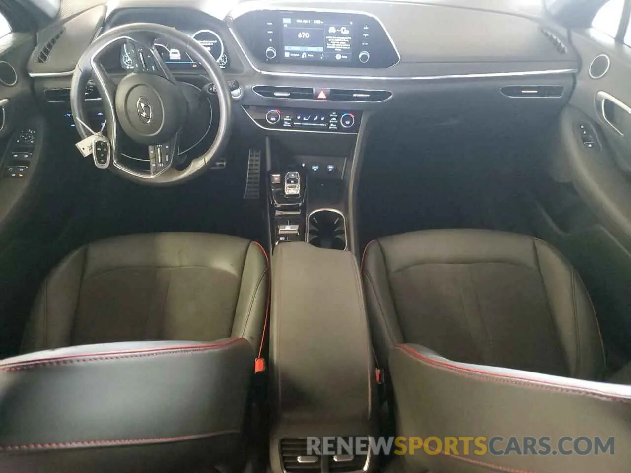 8 fotografías del automóvil dañado 5NPEJ4J25LH040351 HYUNDAI SONATA 2020