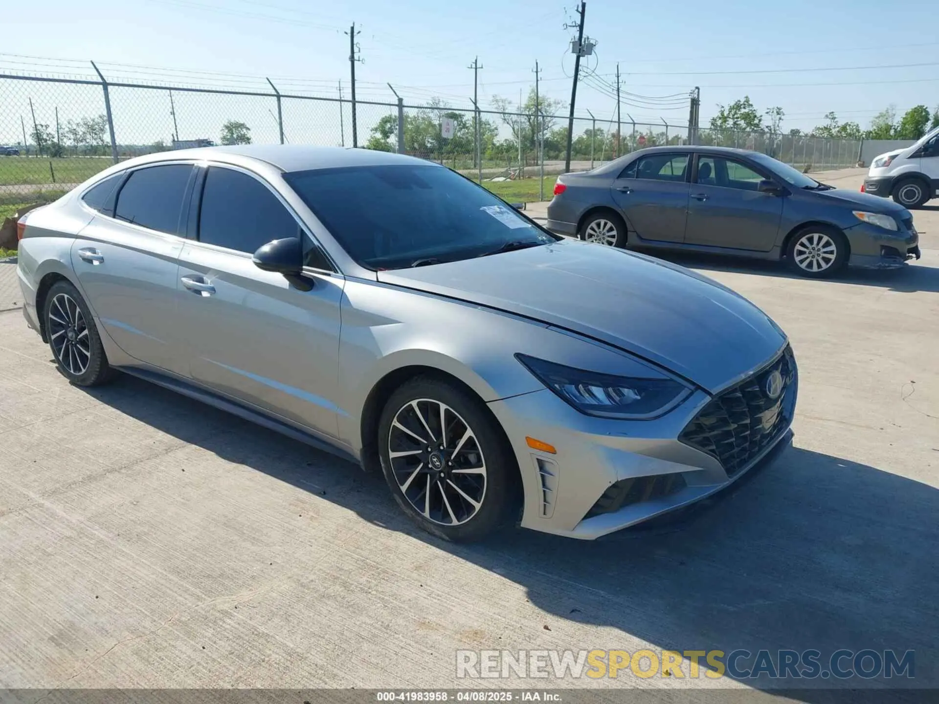 1 fotografías del automóvil dañado 5NPEJ4J26LH029004 HYUNDAI SONATA 2020