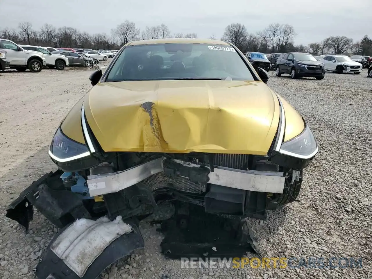 5 fotografías del automóvil dañado 5NPEJ4J27LH012373 HYUNDAI SONATA 2020