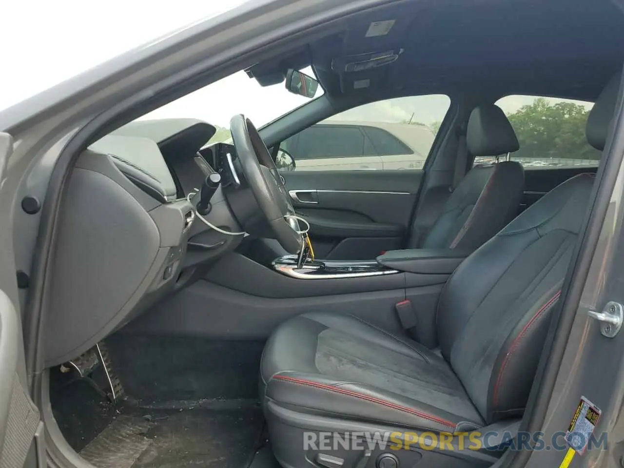 7 fotografías del automóvil dañado 5NPEJ4J27LH015564 HYUNDAI SONATA 2020