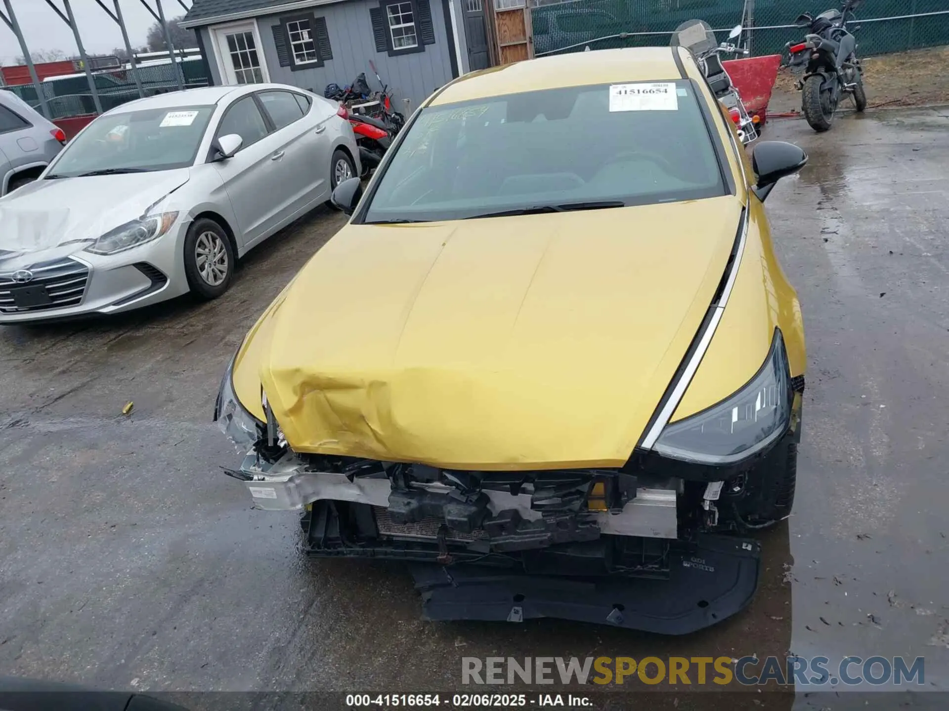 12 fotografías del automóvil dañado 5NPEJ4J27LH015645 HYUNDAI SONATA 2020