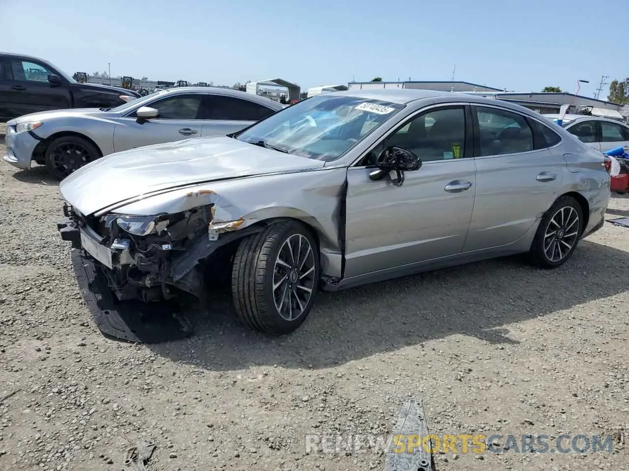 1 fotografías del automóvil dañado 5NPEJ4J27LH022241 HYUNDAI SONATA 2020