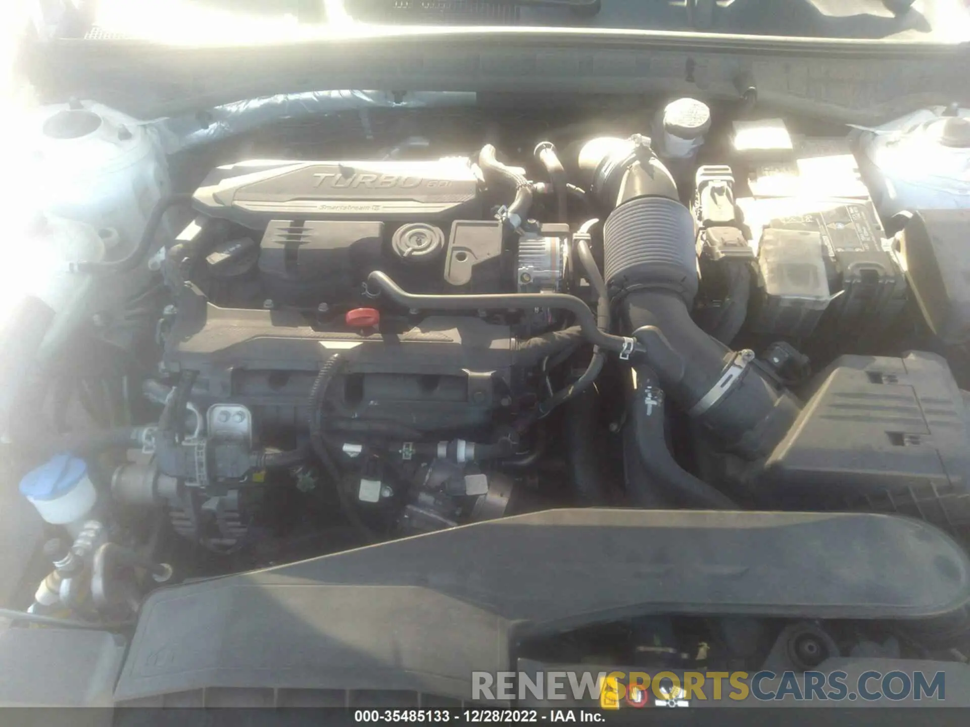 10 fotografías del automóvil dañado 5NPEJ4J27LH049133 HYUNDAI SONATA 2020