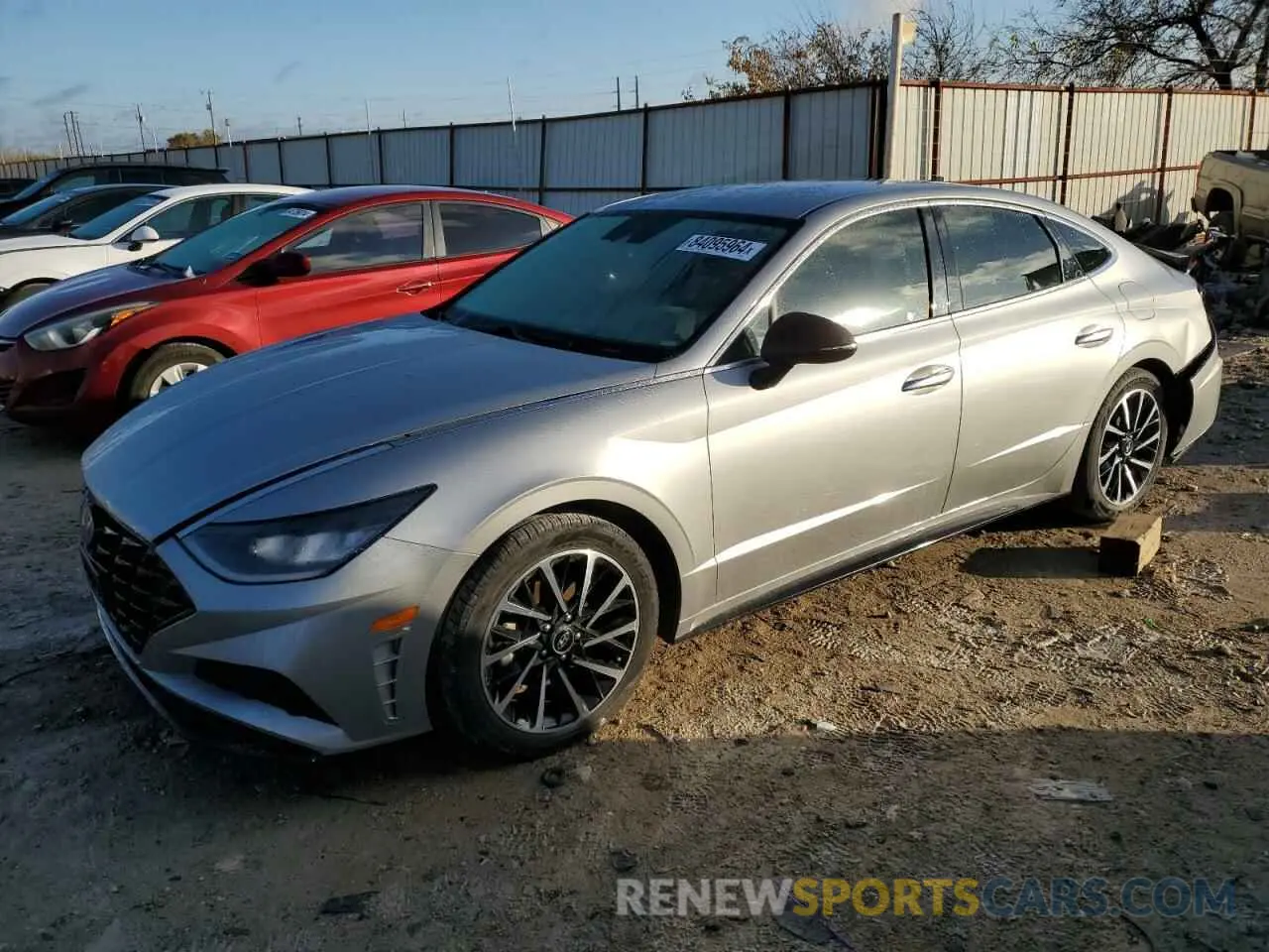 1 fotografías del automóvil dañado 5NPEJ4J27LH050833 HYUNDAI SONATA 2020