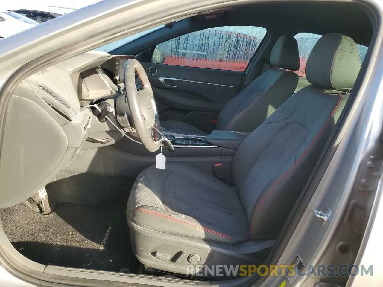 7 fotografías del automóvil dañado 5NPEJ4J27LH050833 HYUNDAI SONATA 2020