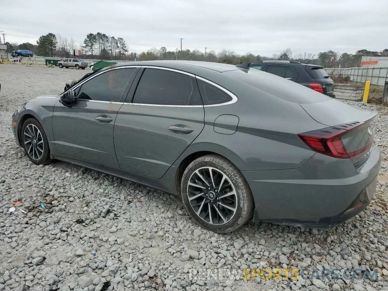 2 fotografías del automóvil dañado 5NPEJ4J28LH052185 HYUNDAI SONATA 2020
