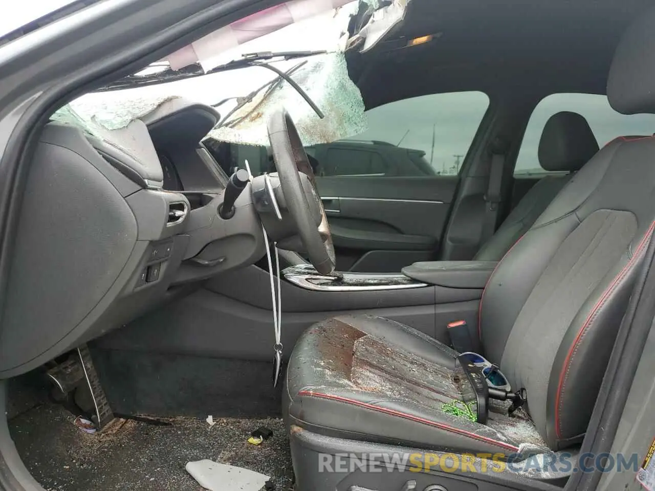 7 fotografías del automóvil dañado 5NPEJ4J28LH052185 HYUNDAI SONATA 2020