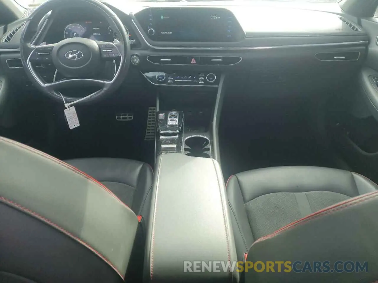 8 fotografías del automóvil dañado 5NPEJ4J29LH006025 HYUNDAI SONATA 2020