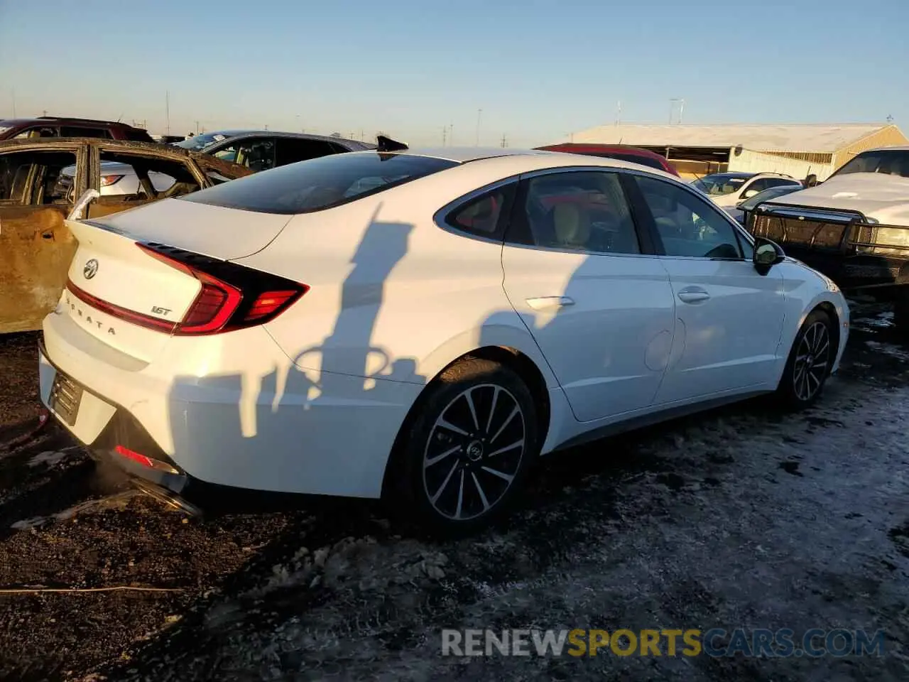 3 fotografías del automóvil dañado 5NPEJ4J29LH011905 HYUNDAI SONATA 2020