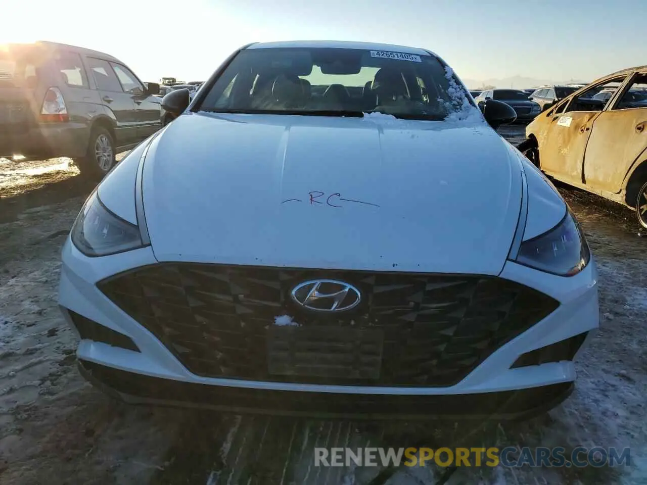 5 fotografías del automóvil dañado 5NPEJ4J29LH011905 HYUNDAI SONATA 2020