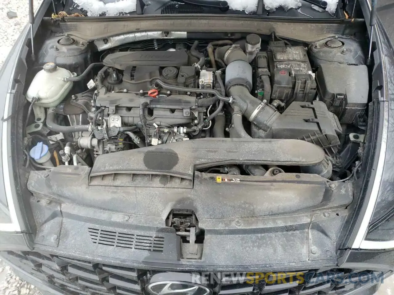 11 fotografías del automóvil dañado 5NPEJ4J2XLH005692 HYUNDAI SONATA 2020