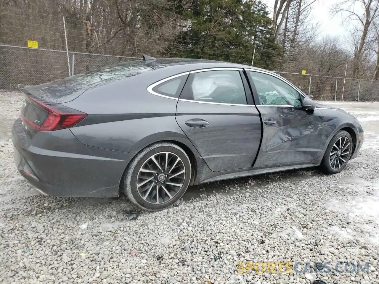 3 fotografías del automóvil dañado 5NPEJ4J2XLH005692 HYUNDAI SONATA 2020
