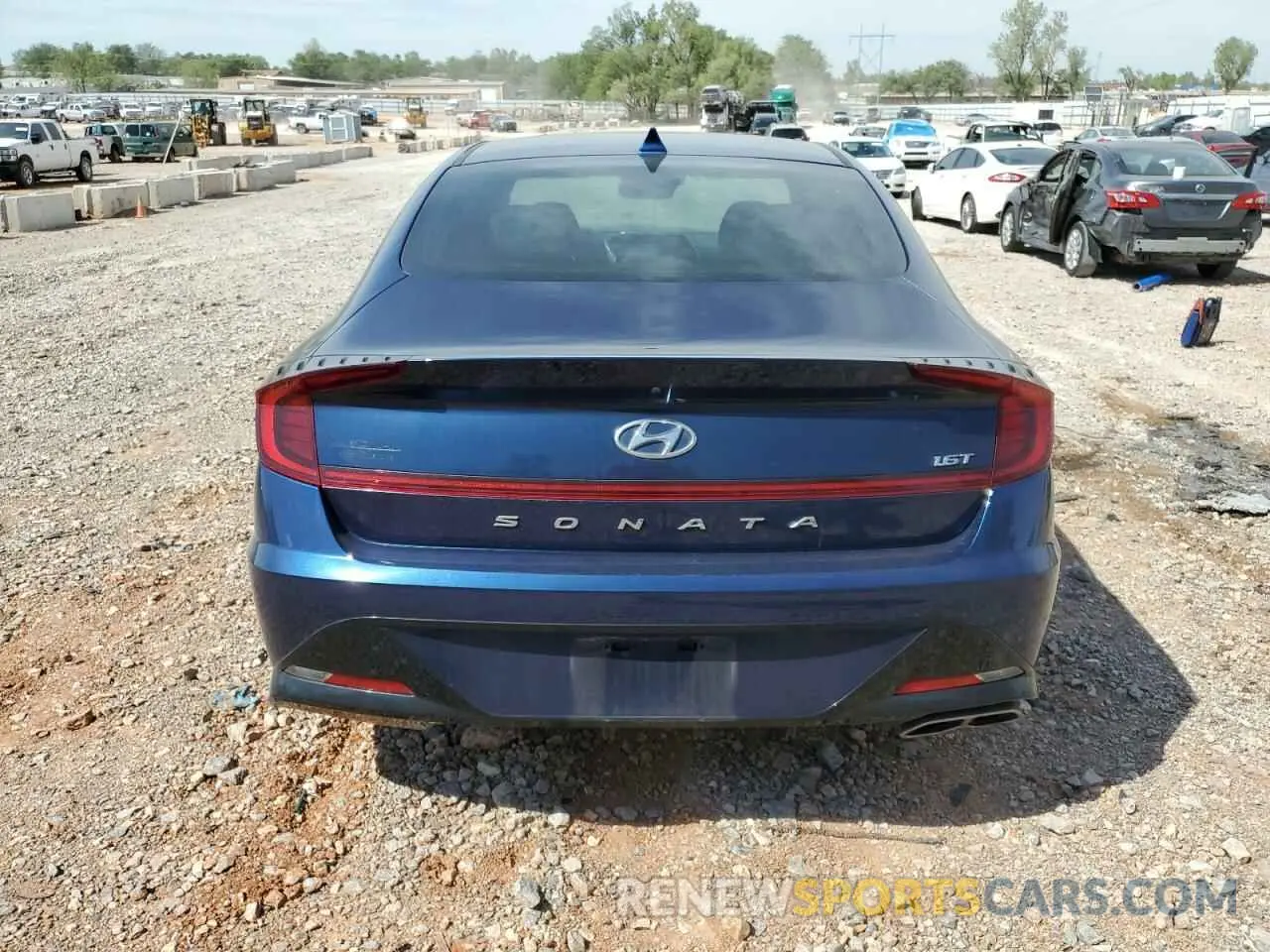 6 fotografías del automóvil dañado 5NPEJ4J2XLH010715 HYUNDAI SONATA 2020