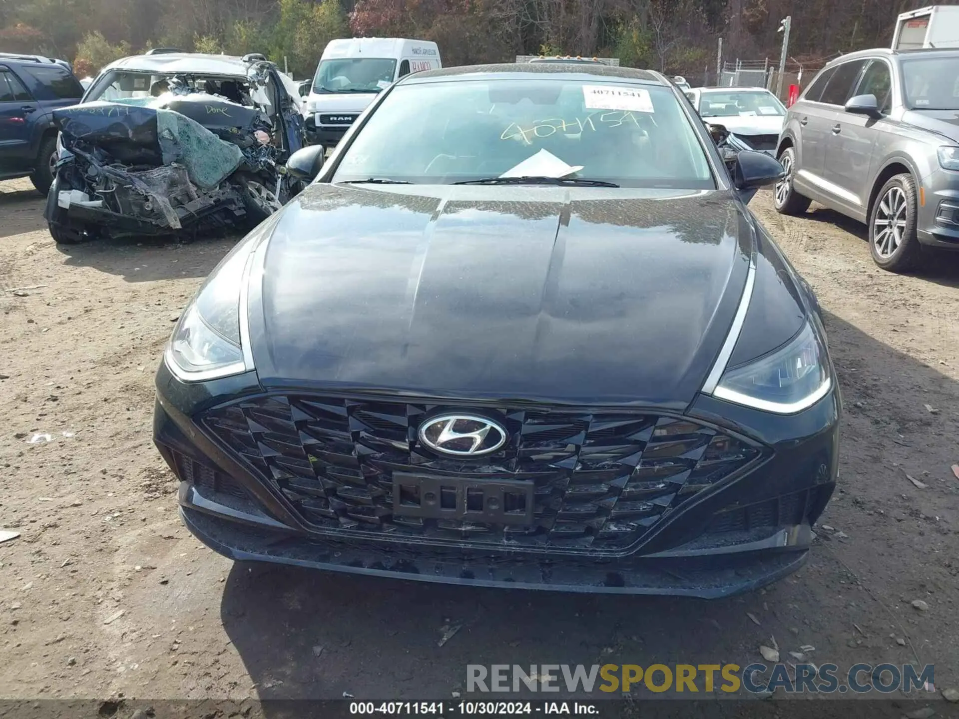 12 fotografías del automóvil dañado 5NPEL4JA0LH012121 HYUNDAI SONATA 2020