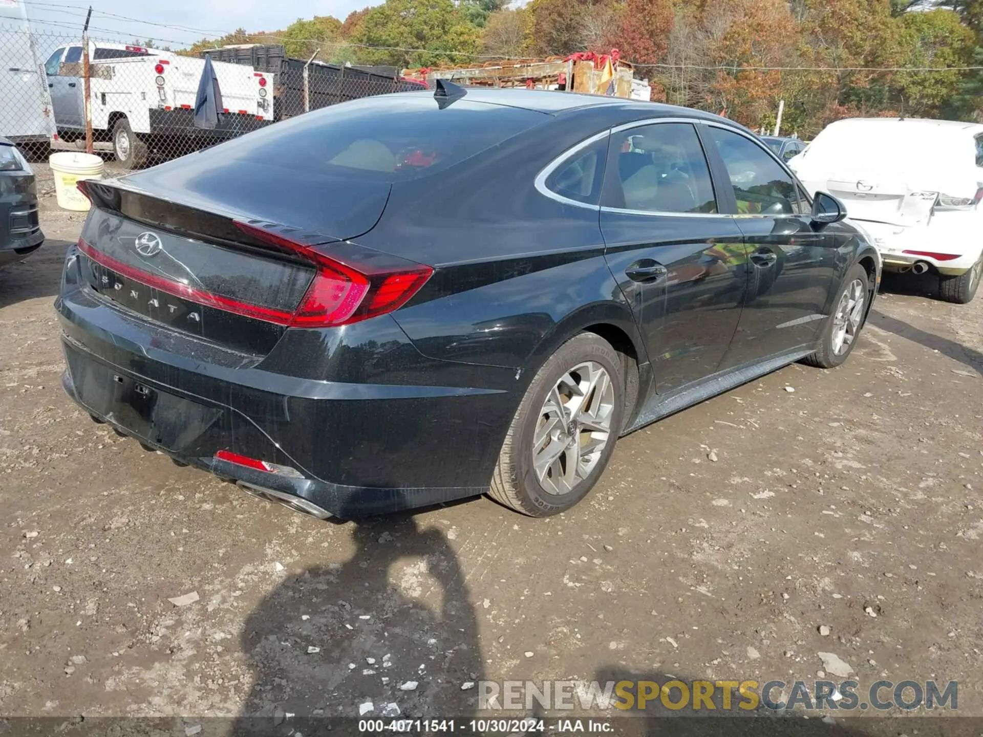 4 fotografías del automóvil dañado 5NPEL4JA0LH012121 HYUNDAI SONATA 2020