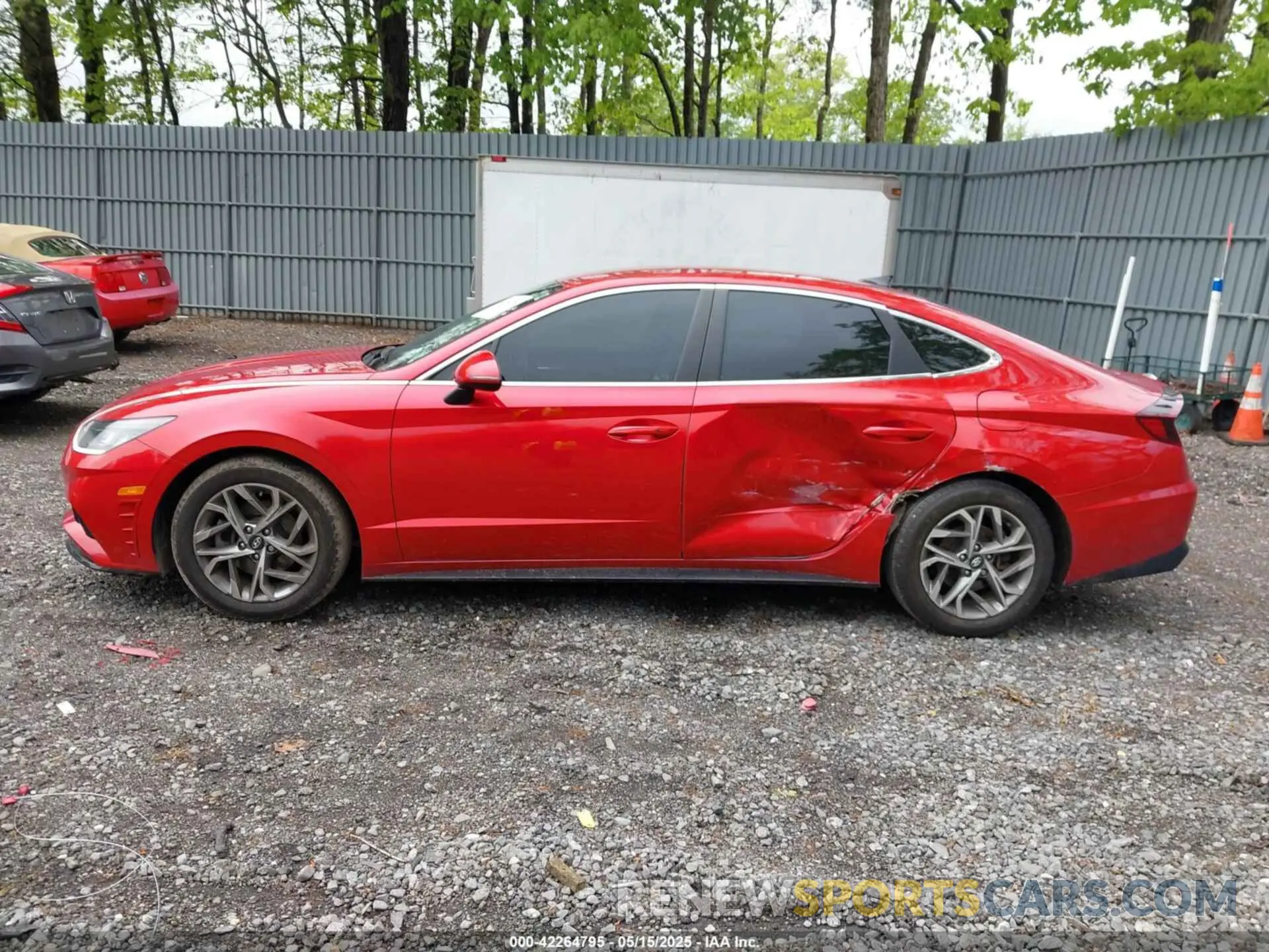 14 fotografías del automóvil dañado 5NPEL4JA0LH022194 HYUNDAI SONATA 2020