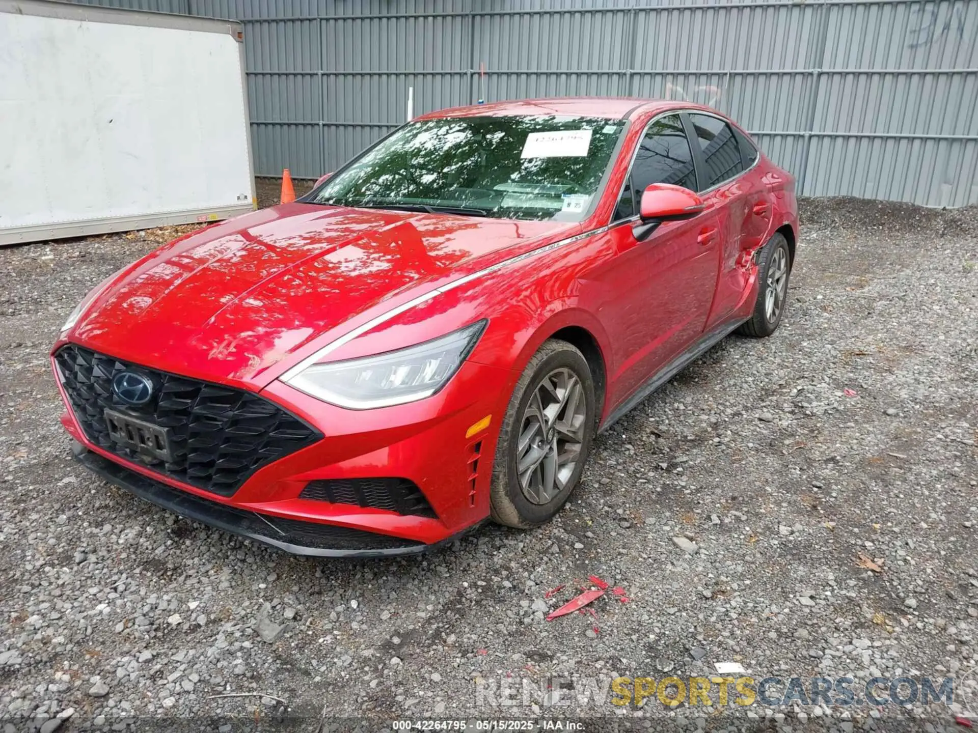 2 fotografías del automóvil dañado 5NPEL4JA0LH022194 HYUNDAI SONATA 2020