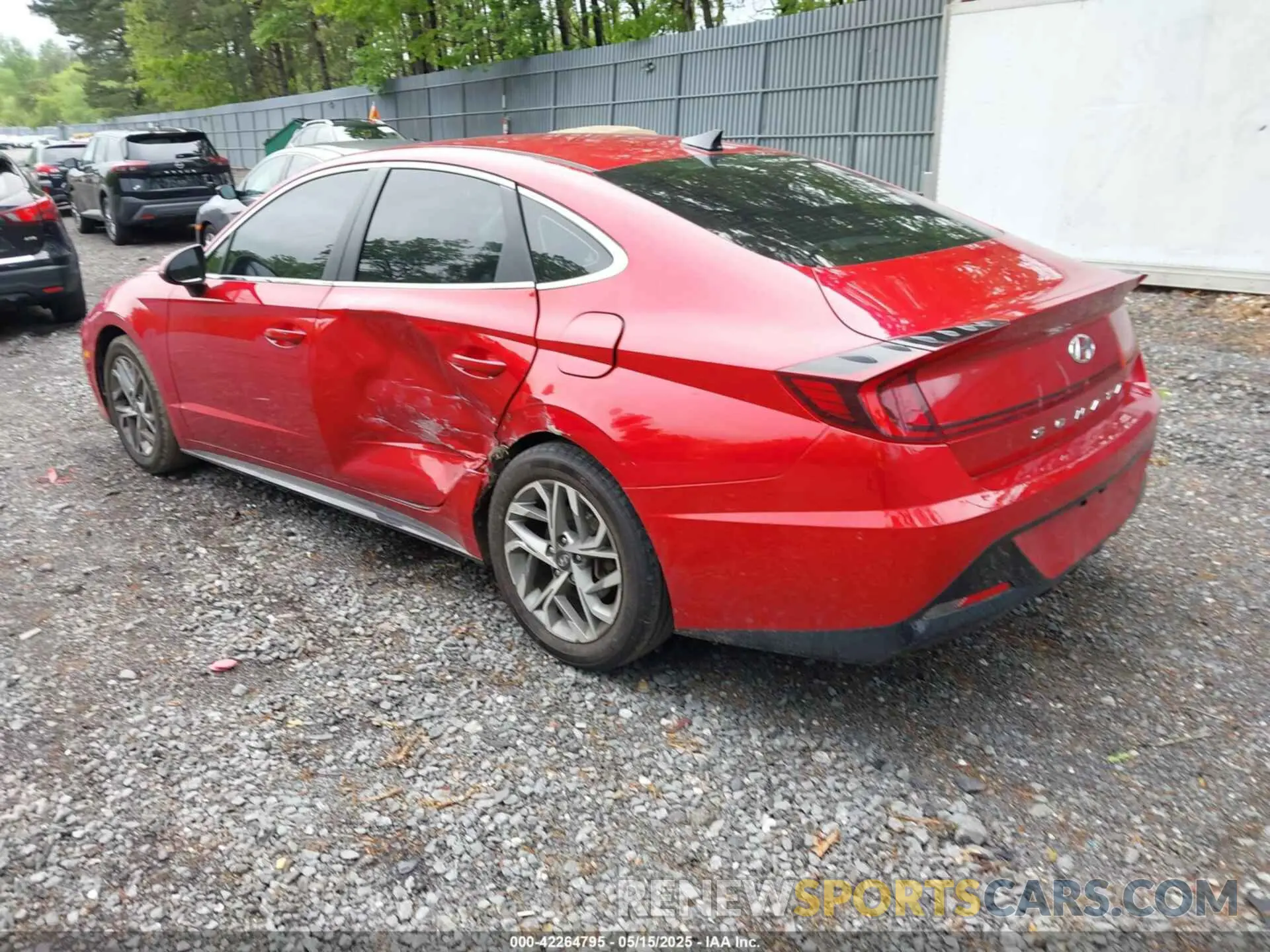 3 fotografías del automóvil dañado 5NPEL4JA0LH022194 HYUNDAI SONATA 2020