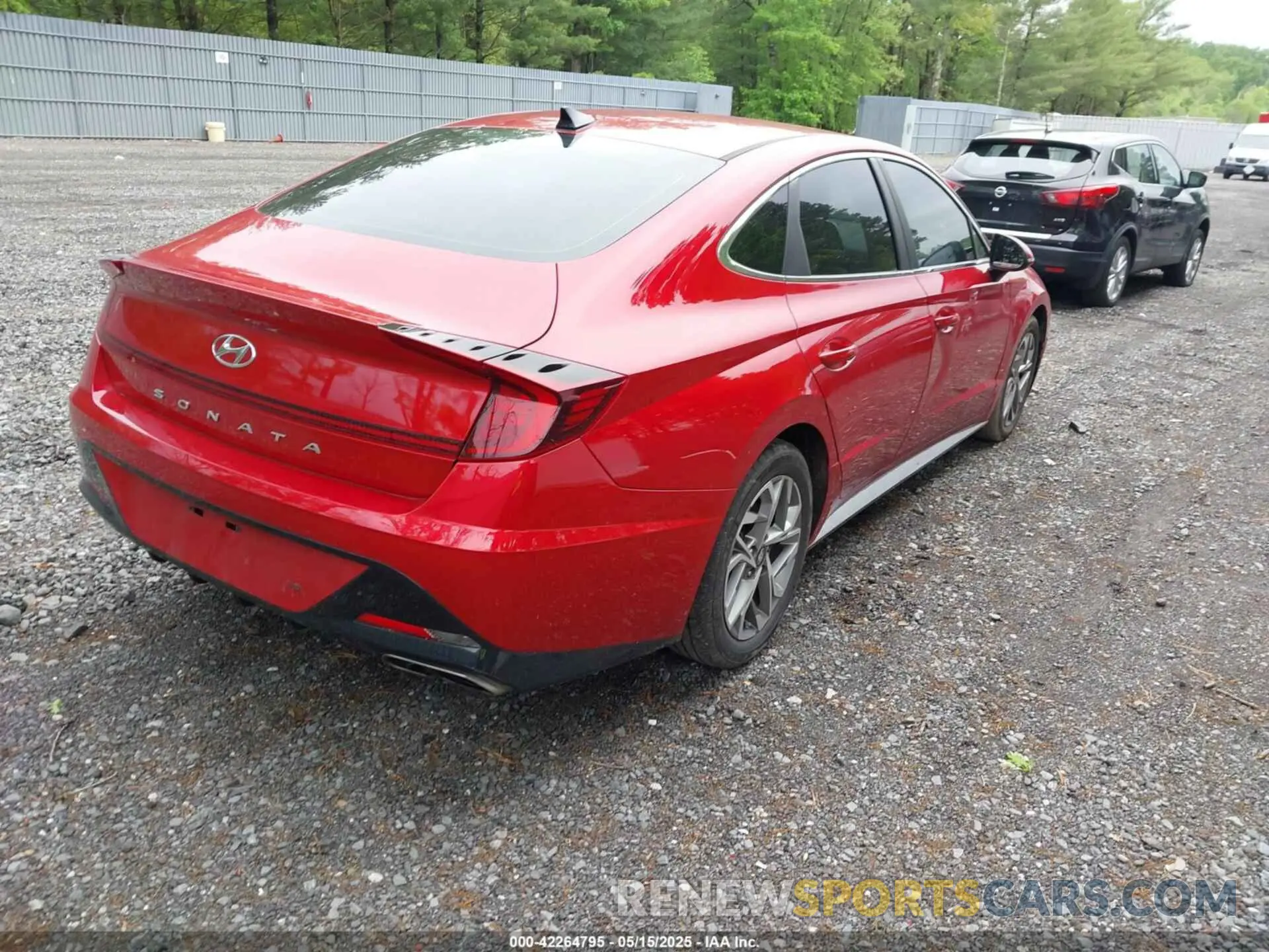 4 fotografías del automóvil dañado 5NPEL4JA0LH022194 HYUNDAI SONATA 2020