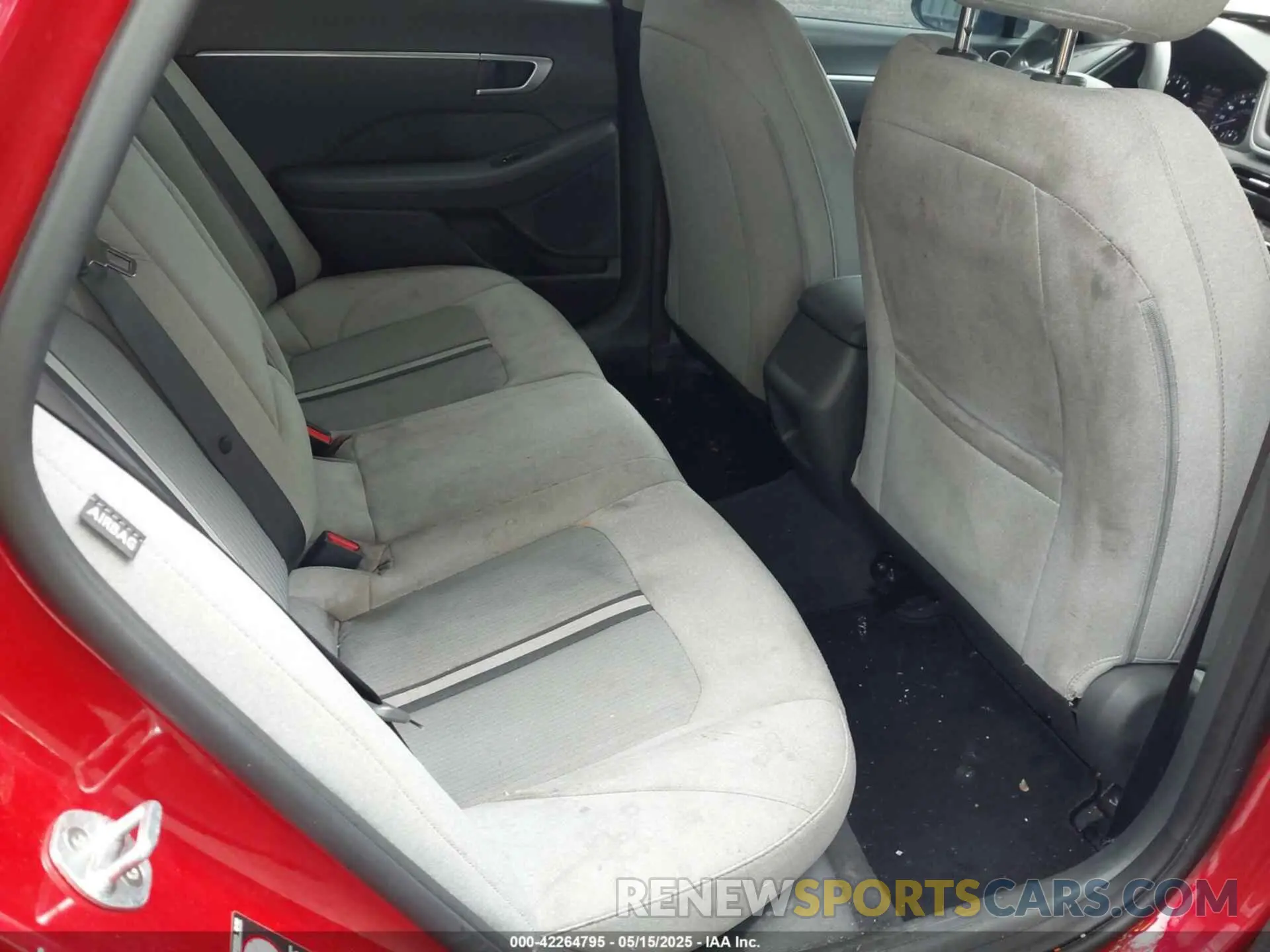 8 fotografías del automóvil dañado 5NPEL4JA0LH022194 HYUNDAI SONATA 2020