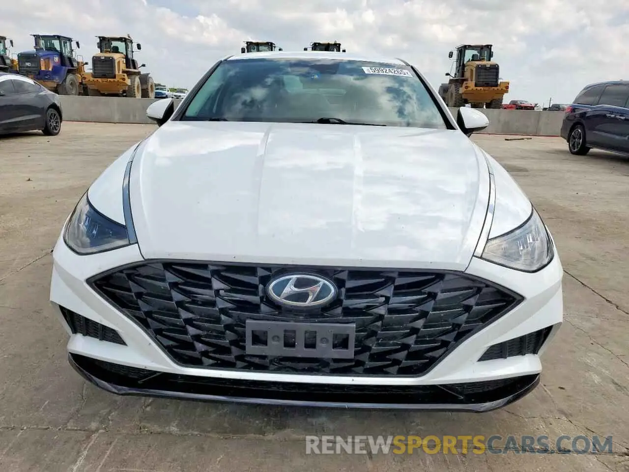 5 fotografías del automóvil dañado 5NPEL4JA0LH053574 HYUNDAI SONATA 2020