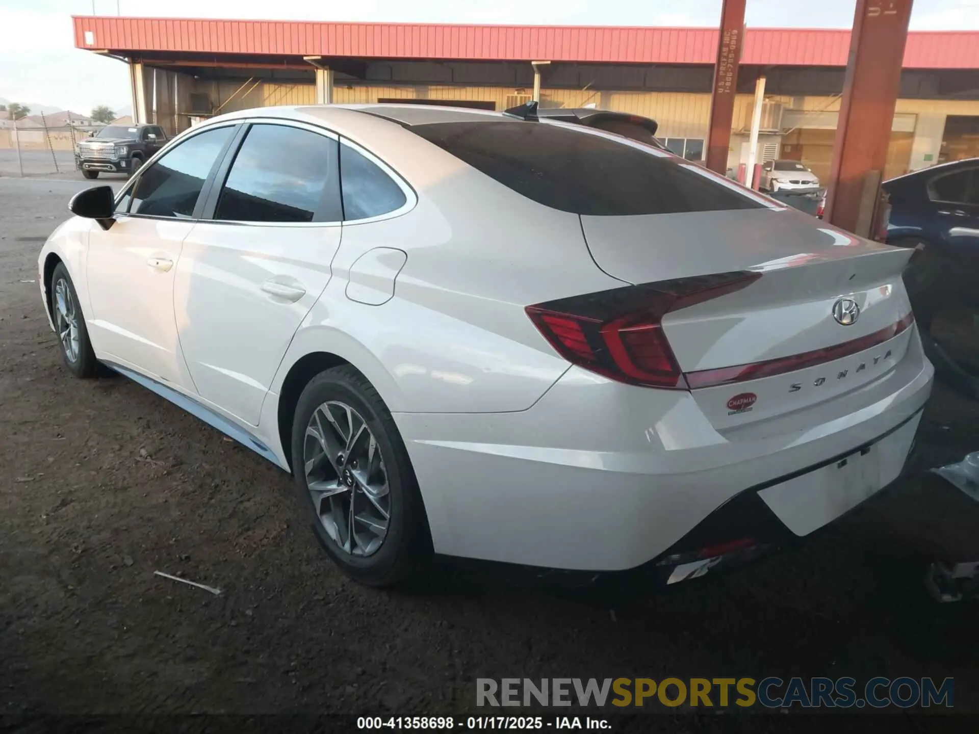 3 fotografías del automóvil dañado 5NPEL4JA1LH056936 HYUNDAI SONATA 2020