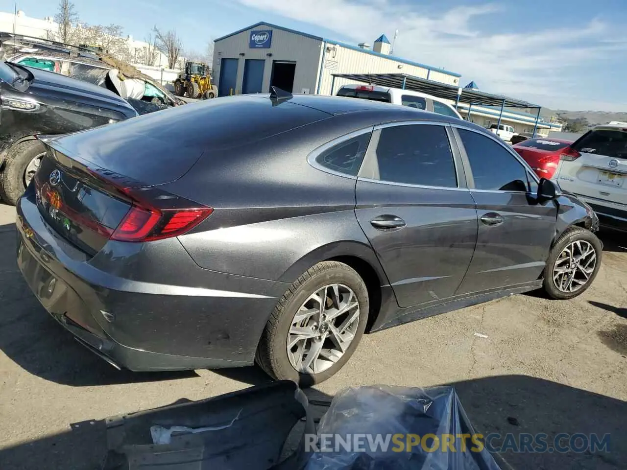 3 fotografías del automóvil dañado 5NPEL4JA2LH013867 HYUNDAI SONATA 2020