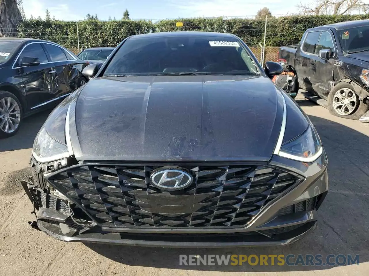 5 fotografías del automóvil dañado 5NPEL4JA2LH013867 HYUNDAI SONATA 2020