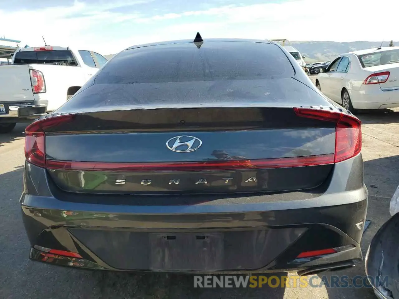 6 fotografías del automóvil dañado 5NPEL4JA2LH013867 HYUNDAI SONATA 2020