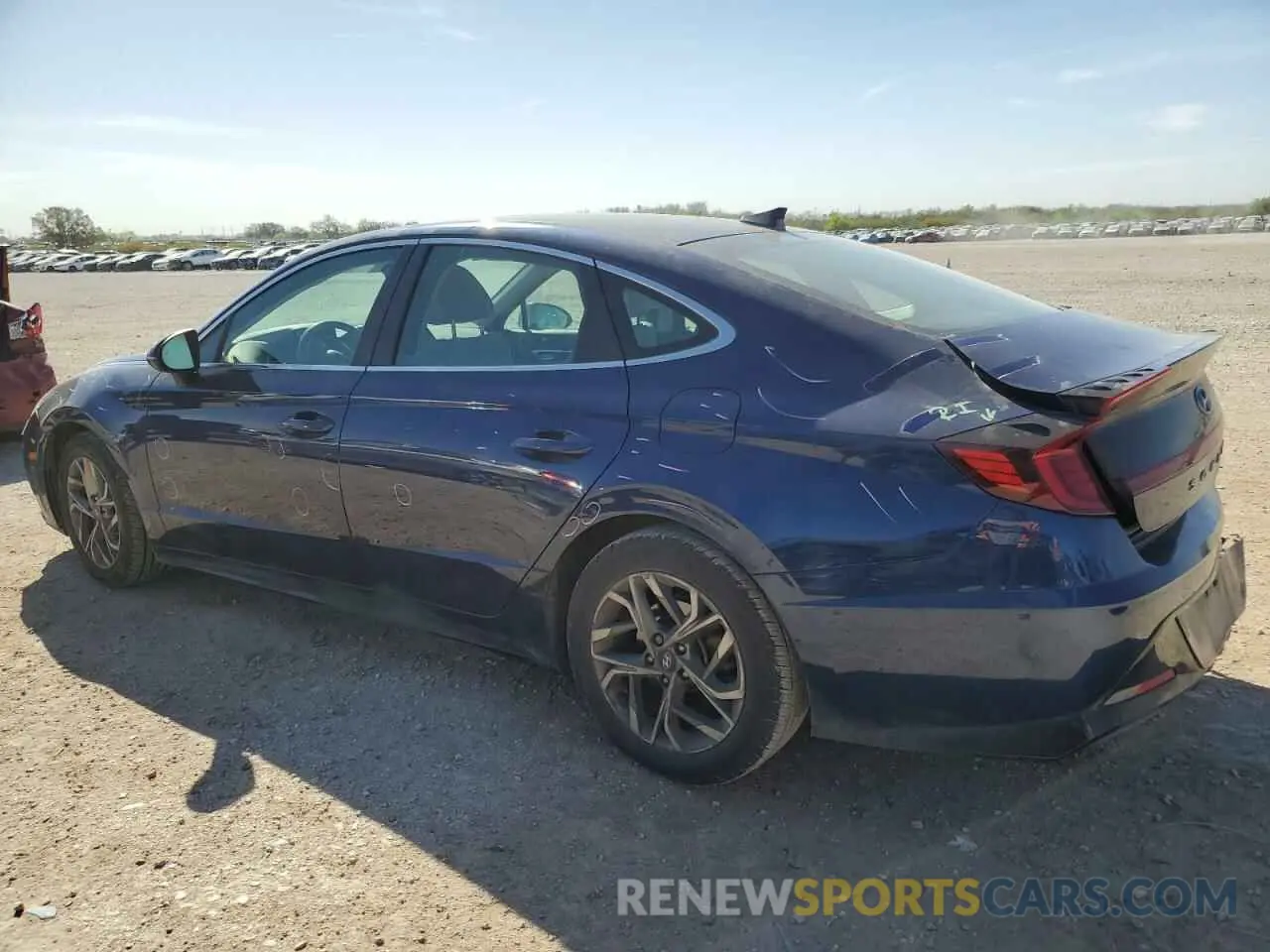 2 fotografías del automóvil dañado 5NPEL4JA2LH051860 HYUNDAI SONATA 2020