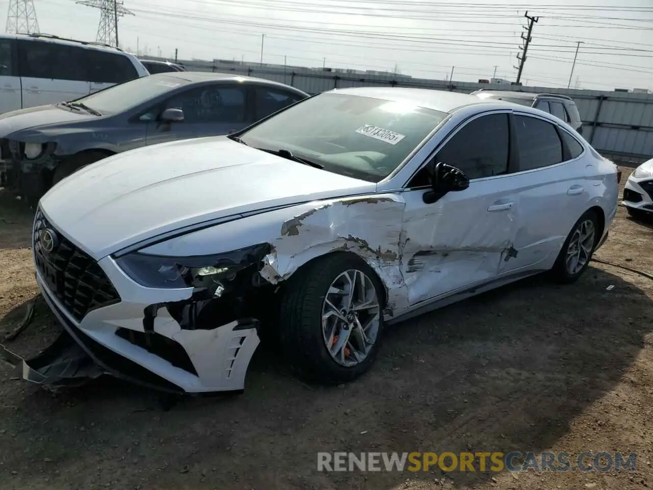 1 fotografías del automóvil dañado 5NPEL4JA4LH044621 HYUNDAI SONATA 2020
